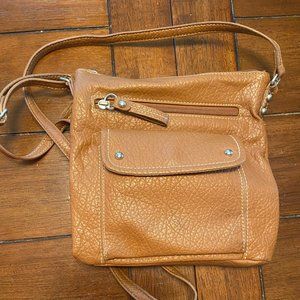 Brown Leather Crossbody Bag